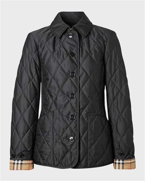 ladies burberry quilted jacket|Burberry quilted jacket sale women.